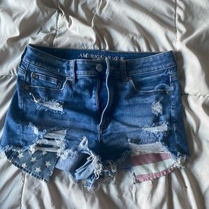 American flag shorts